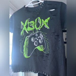 Y2K emo Xbox T-shirt